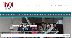 Desktop Screenshot of en.jaqi-aru.org
